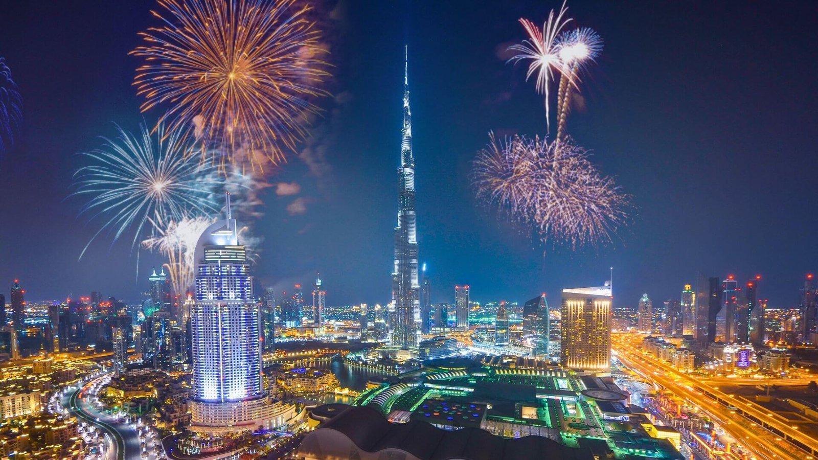 Burj Khalifa Fireworks