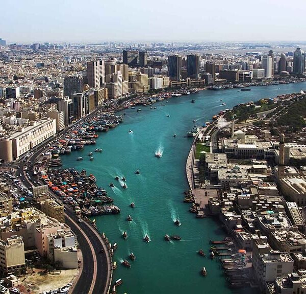 dubai creek img - dhow cruise dubai tours